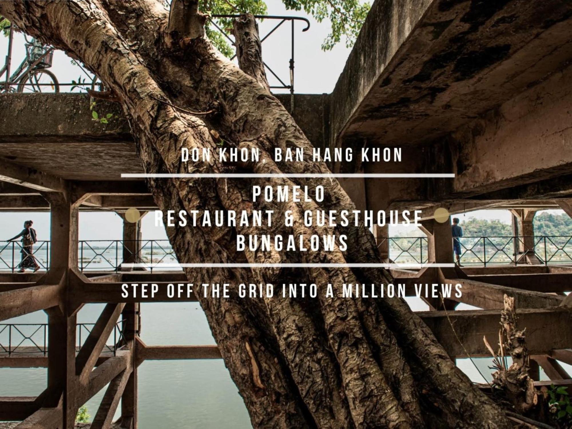 Pomelo Restaurant And Guesthouse - Fishermen & Tammarine Cottages Riverfront - Experience Nature, Culture And Adventure & Tailor-Made Tour Ban Khon Exteriör bild